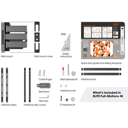 Vogel`s TV-WANDHALTERUNG 32-65 Zoll schwenkbar, TVM 5405 Elite Vogel`s TV-WANDHALTERUNG 32-65 Zoll schwenkbar, TVM 5405 Elite